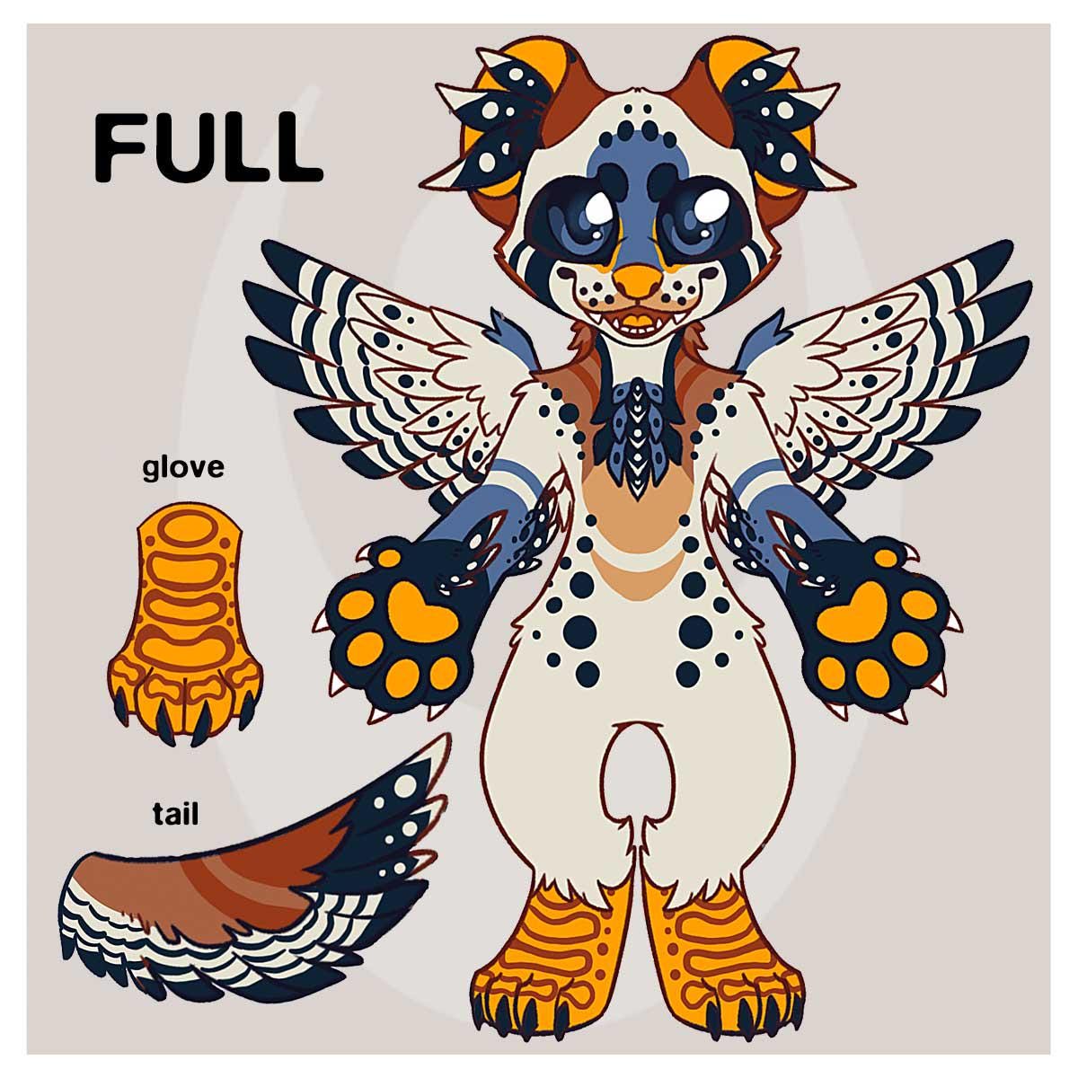 Custom Full Digitigrade Fursuit – Handmade Furry Costume – OC Beast ...