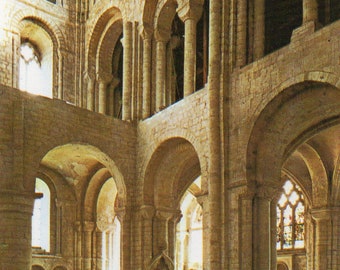 Vintage Winchester Cathedral Postcard, North Transept, Hampshire, England, c1970's, Unused Antique Postcard
