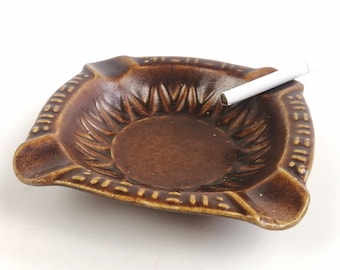 Vintage Ceramic ASHTRAY Made in West Germany 1970 Accessory for