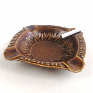 Vintage Ceramic ASHTRAY Made in West Germany 1970 Accessory for smokers or Collectors