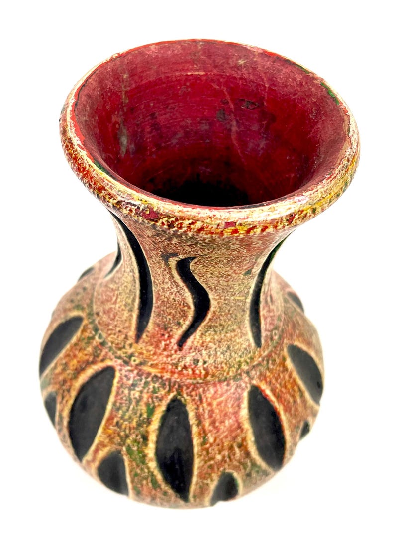Vintage Scandinavian Ceramic Vase – Danish Modern Pottery – Mid Century ...