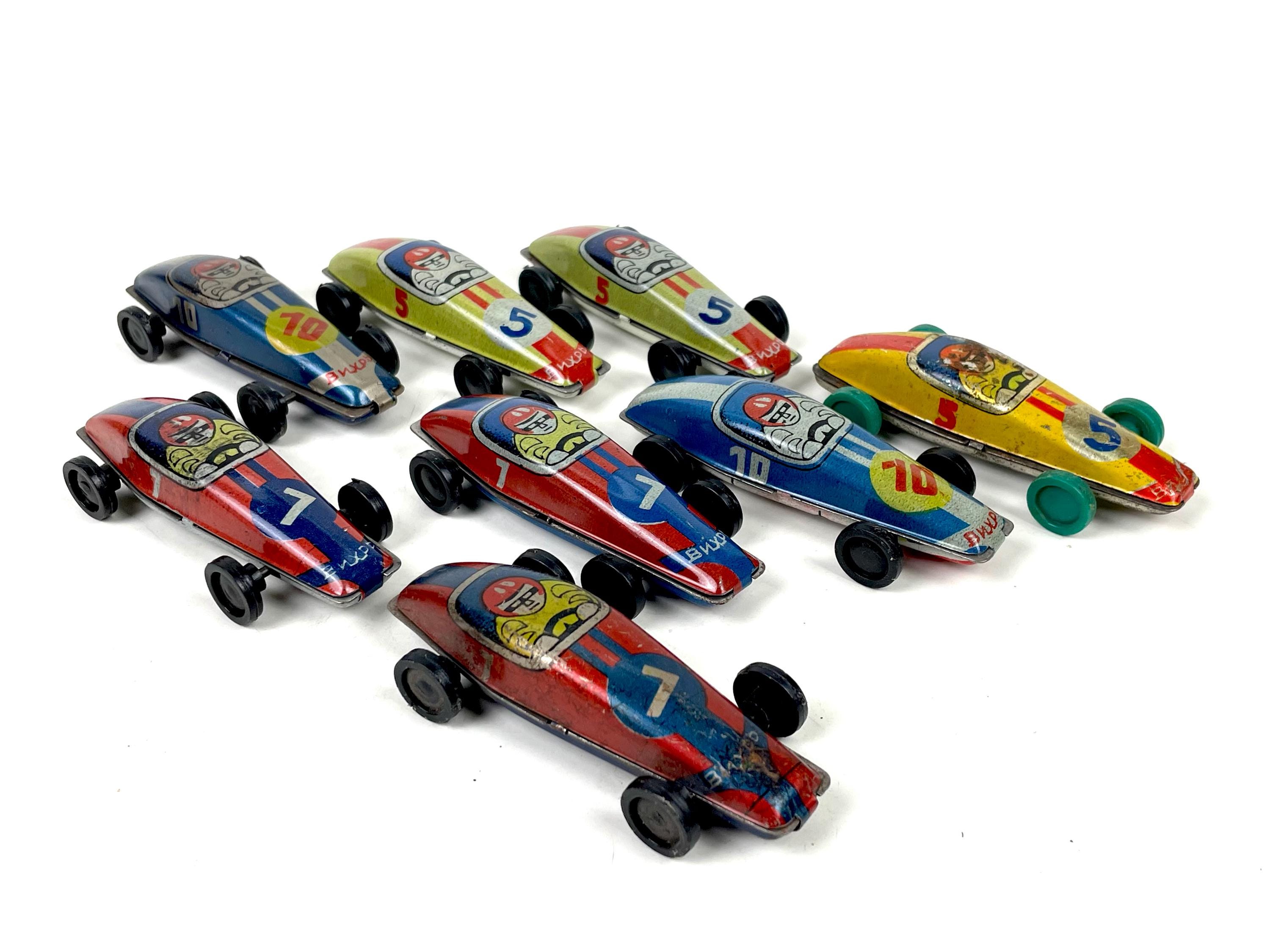 ヴィンテージブリキおもちゃ VORTEX レーシングカー ソ連製 1980年代