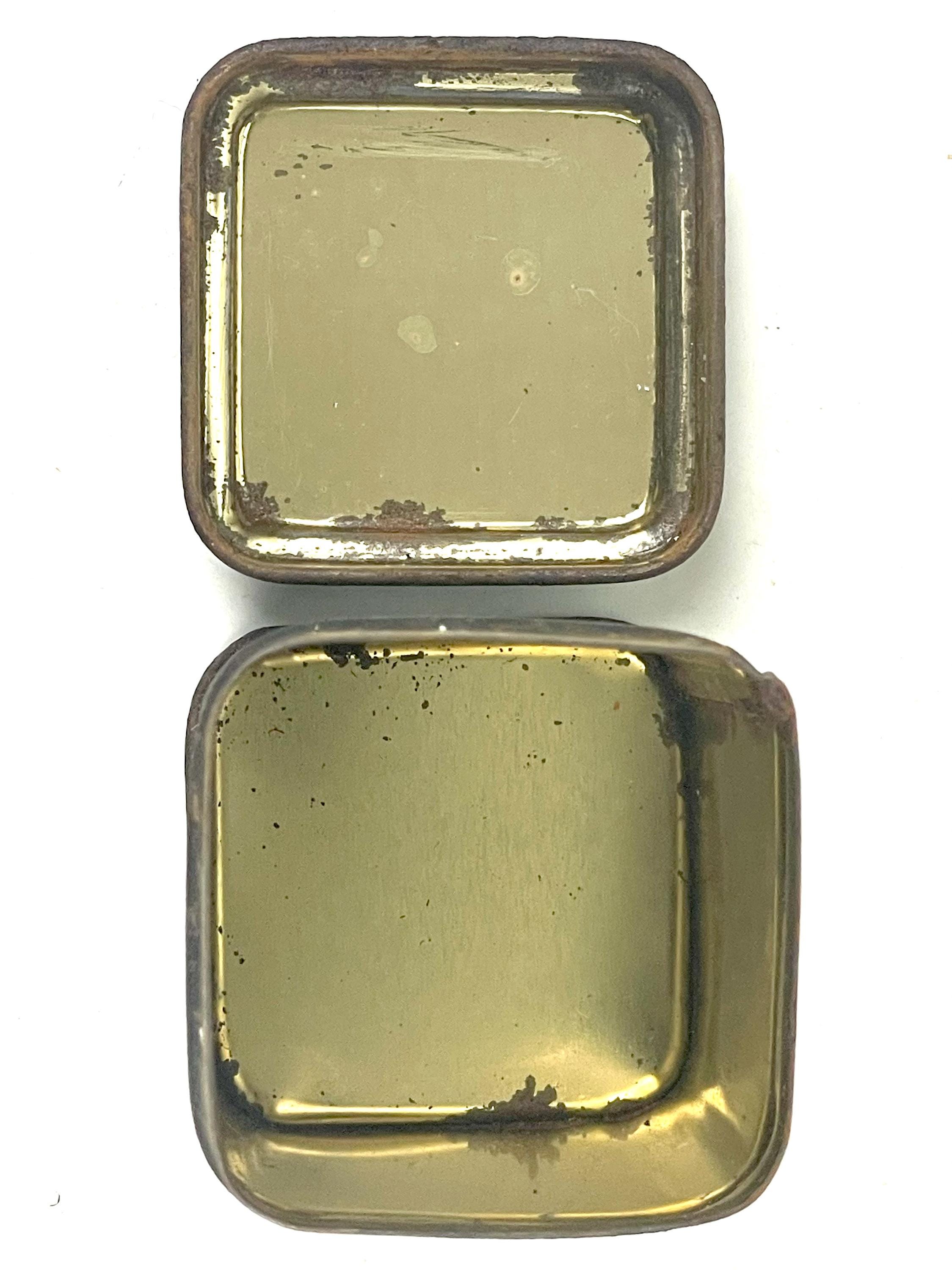 Vintage Small Tin Box From Chinese Tea - Etsy