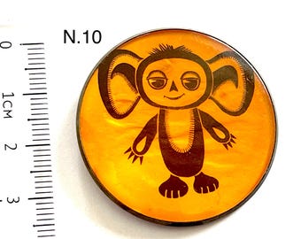 ソ連のヴィンテージバッジ、1980年代の子供用バッジ、サーカス