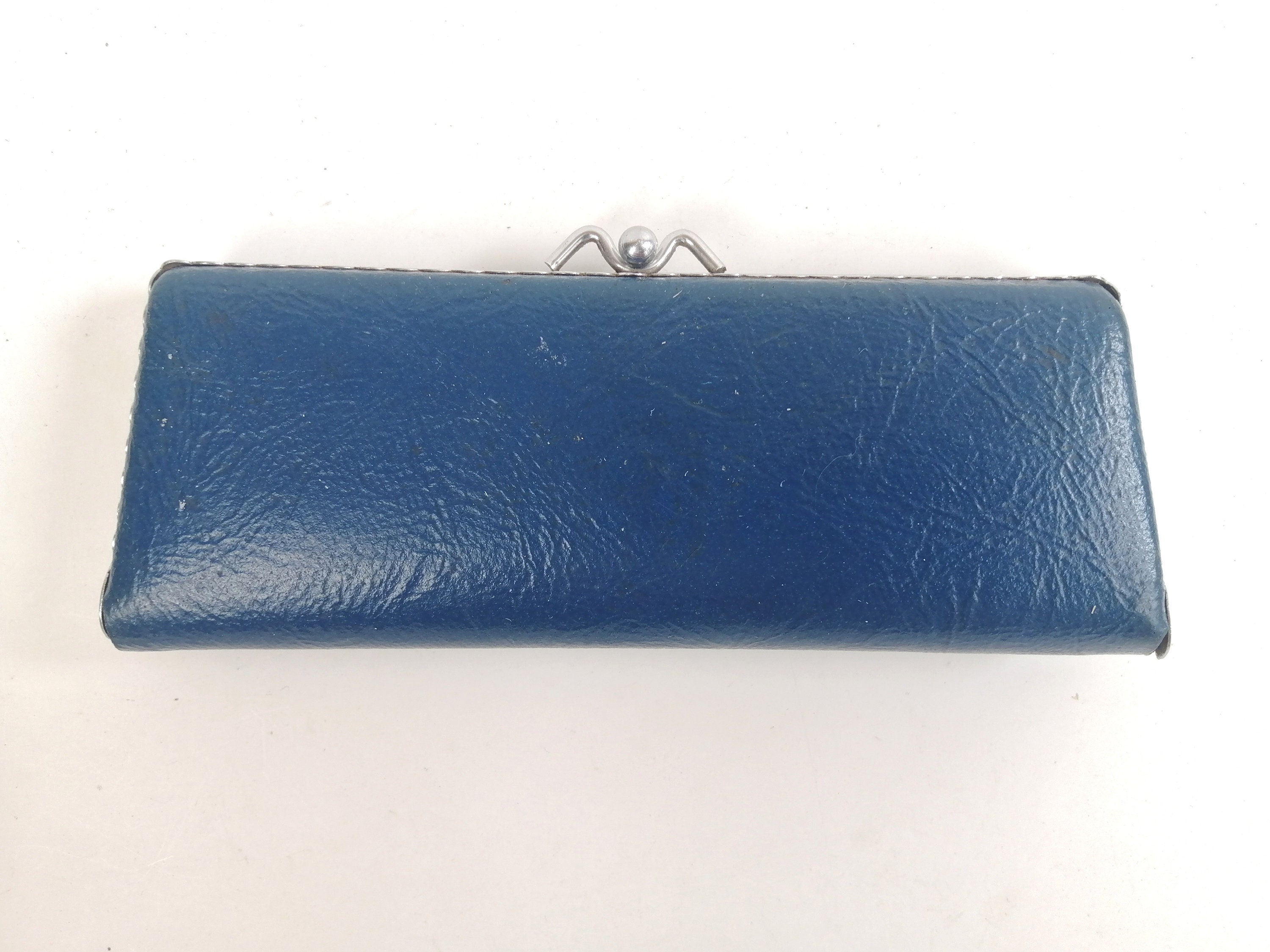 Soviet Frames Vintage Soviet GLASSES CASE 1970 Blue Glasses Holder USSR Retro ...