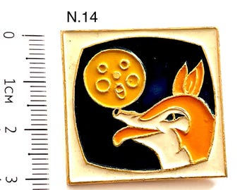 ソ連のヴィンテージバッジ、1980年代の子供用バッジ、サーカス