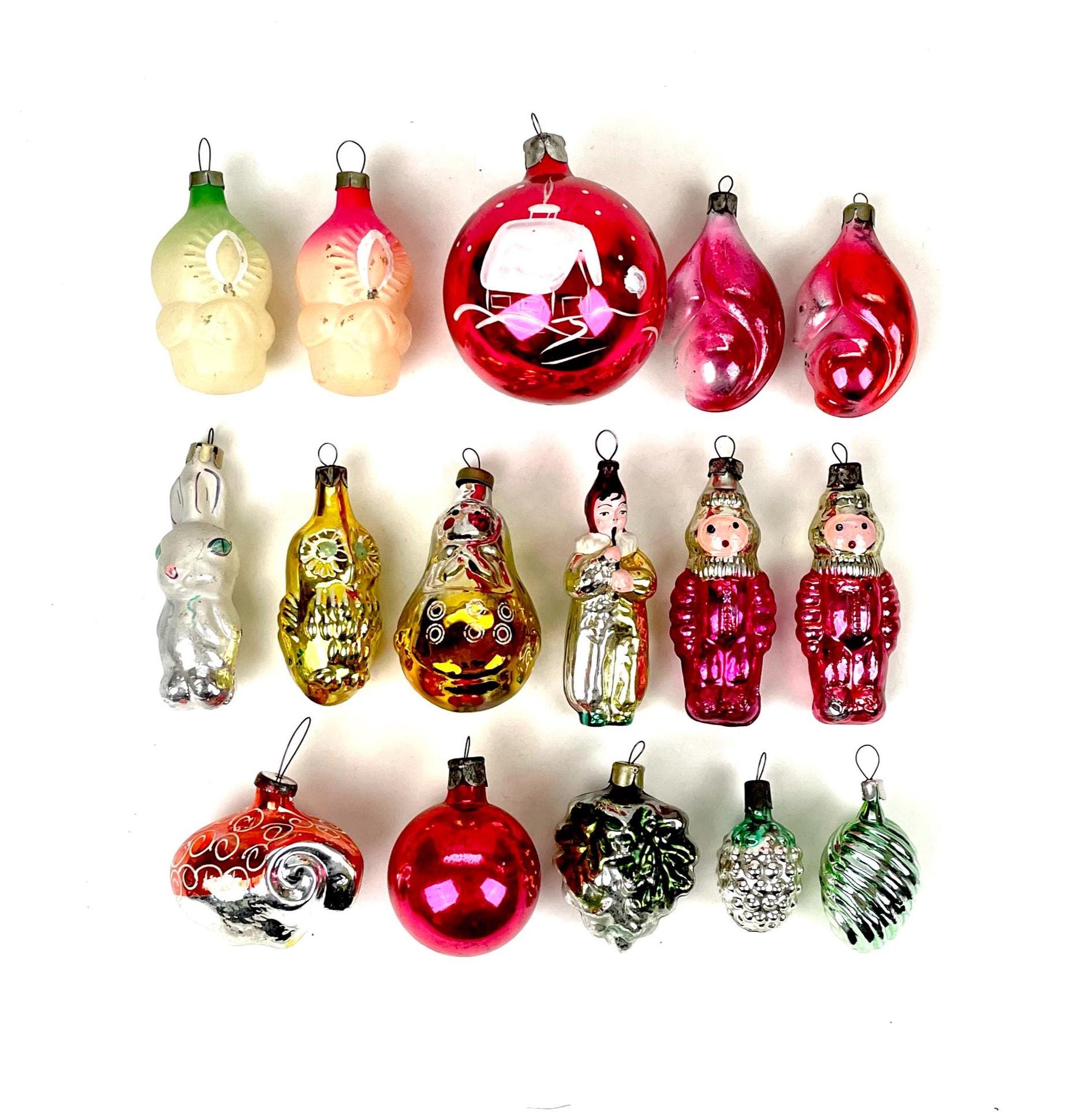Vintage Christmas Tree Spinner Ornaments - Etsy
