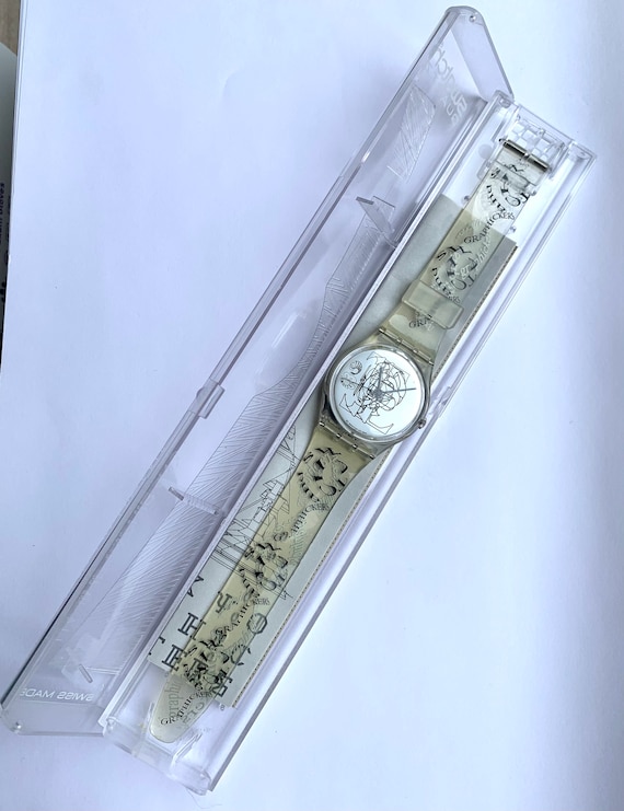 New Mint SWATCH 'Graphickers' GK208 artist TACHIBANA … - Gem