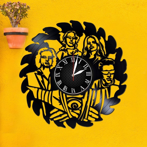 Tool Rock Band Vinyl Wall Clock Records Decor Gift Birthday