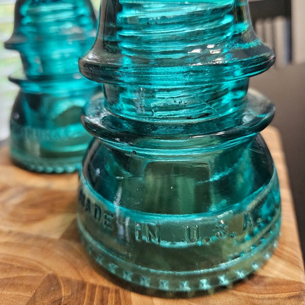 Power Pole Glass Insulator Etsy