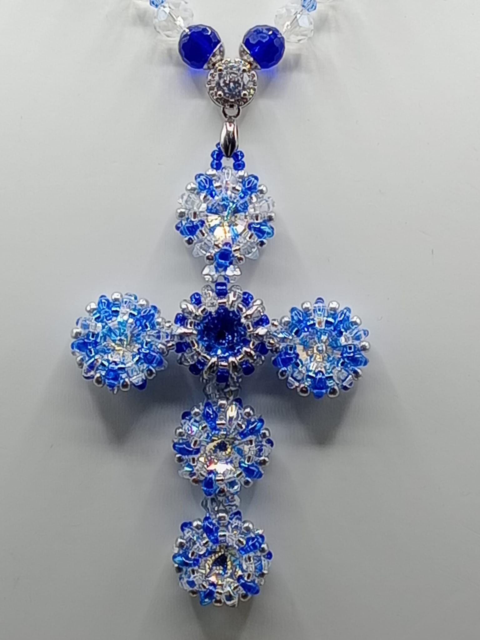Collana con ciondolo croce turchese: gioielli cristiani
