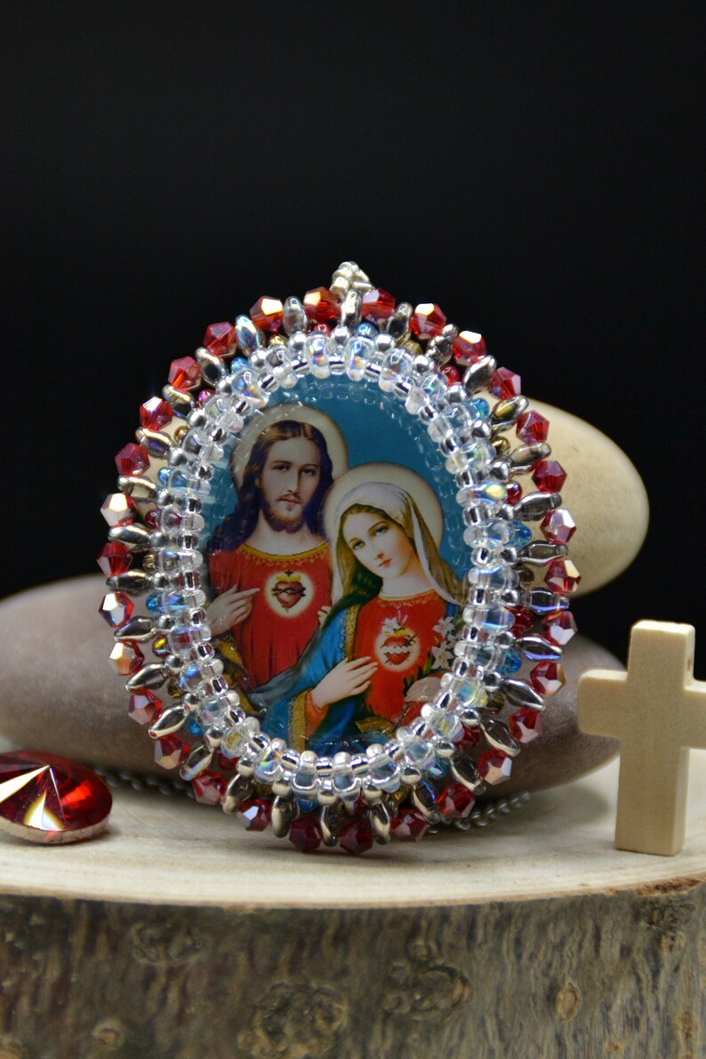 Collana Rosario Oro 18K Vergine Maria E Croce Di Gesù - Con Scatola, Pure Luxe Jewelry