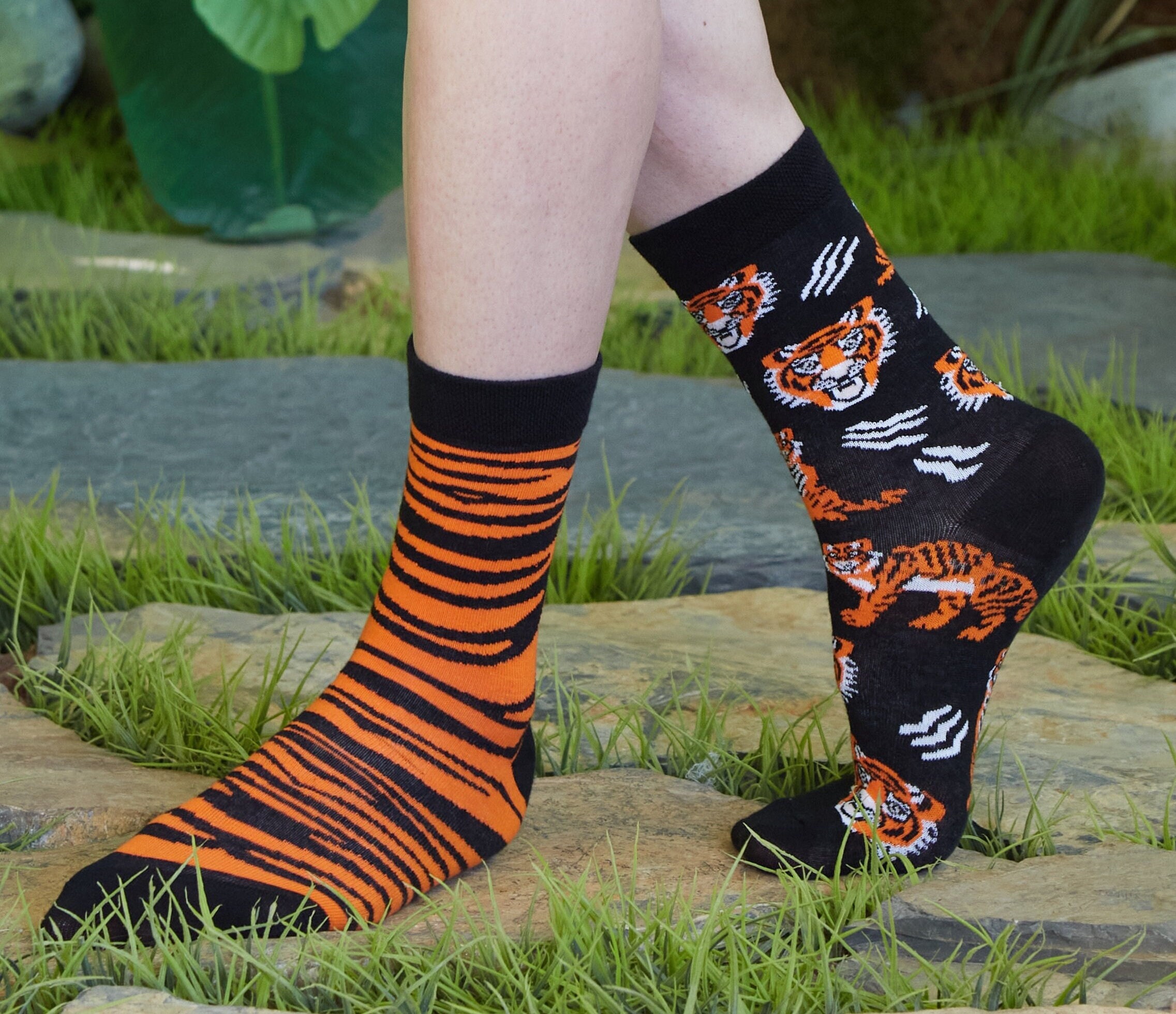 Tiger Socks  Crazy Cool Animal Socks for Men by ModSocks - Cute But Crazy  Socks