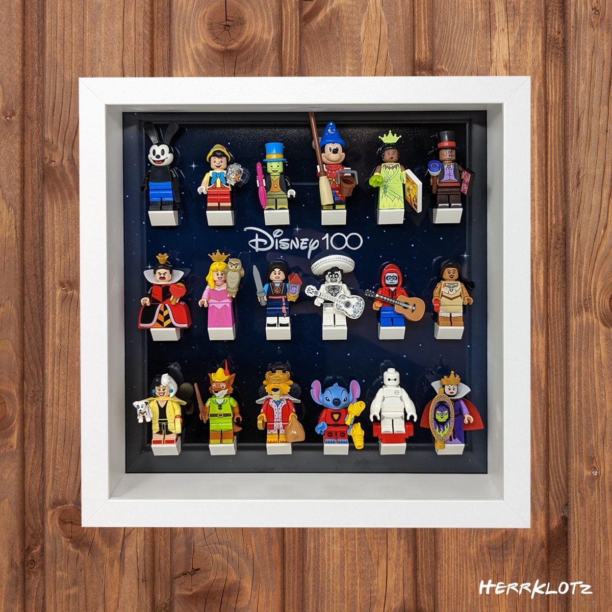 Cornice per Lego Minifigures Disney 100 71038 Motivo 2 cornice del display  vetrina -  Italia