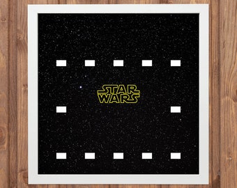 Fotolijst voor Lego minifiguren Star Wars - Motif Space | weergavelijst | Showcase