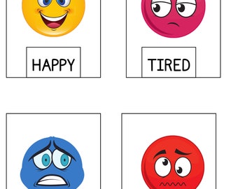 EMOTIONS Clip Art & Cards - Etsy Canada