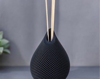 Indoor vase - dried flowers - 3D printing - different colors - scented - aromatherapy -