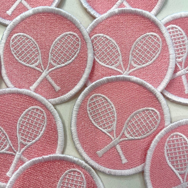 Tennis Racket Circle Patch