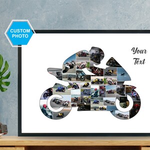 Light Riders Collage Motorcycle Photo Collage Art: Racing Lover Gift (digital File) - Etsy
