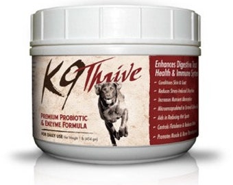 Enhance Your Dog's Health And  Immune  System With K9 Thrive Probiotic Supplement