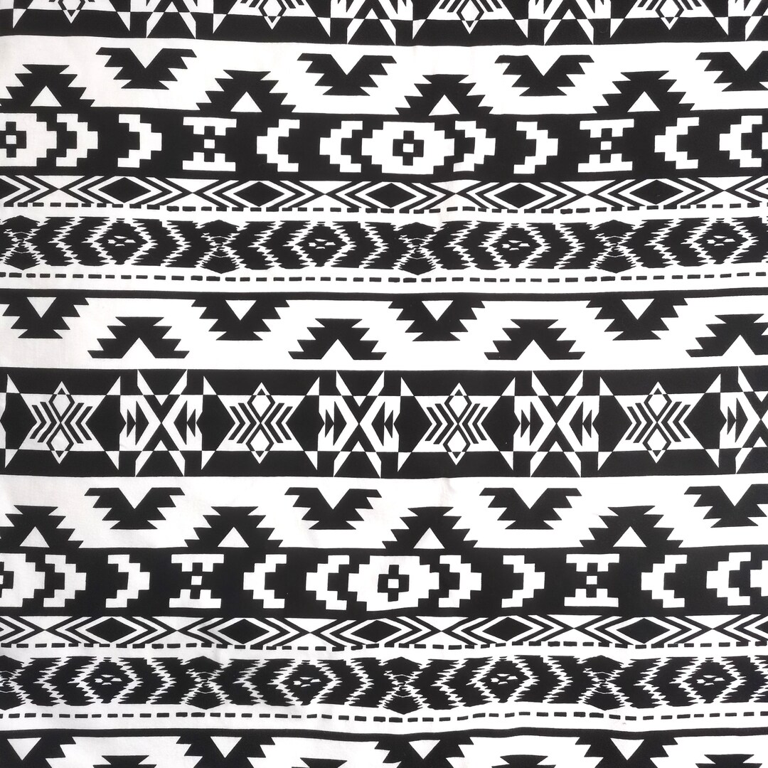 Dark Grey Geomatric Printed Cotton Top
