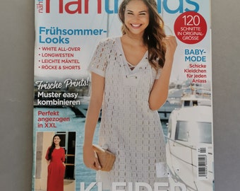 Nahtrends Sewing Patterns Magazine 4/2017 Instructions Cutting Sheets Deutsch Nähtrends Knitting Patterns Women Children Baby