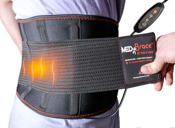 Heated Back Support Brace Medibrace RAY-D8 V1 Far-infrared Lower