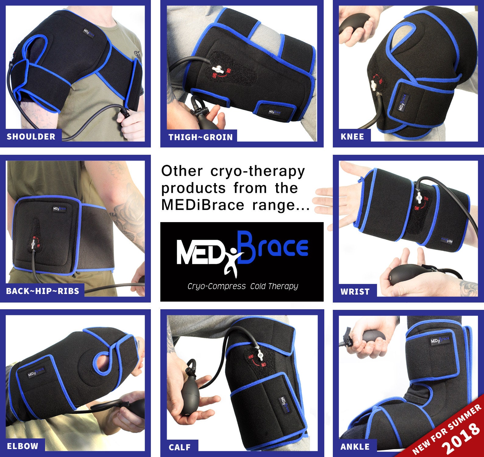 Ankle Ice Gel Pack Cryotherapy Injury Cuff Medibrace - Etsy Canada