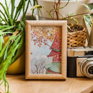 Acuarela personalizada a partir de una foto de viaje, regalo de recuerdo de vacaciones personalizado, arte personalizado de un lugar, dibujo original de un paisaje