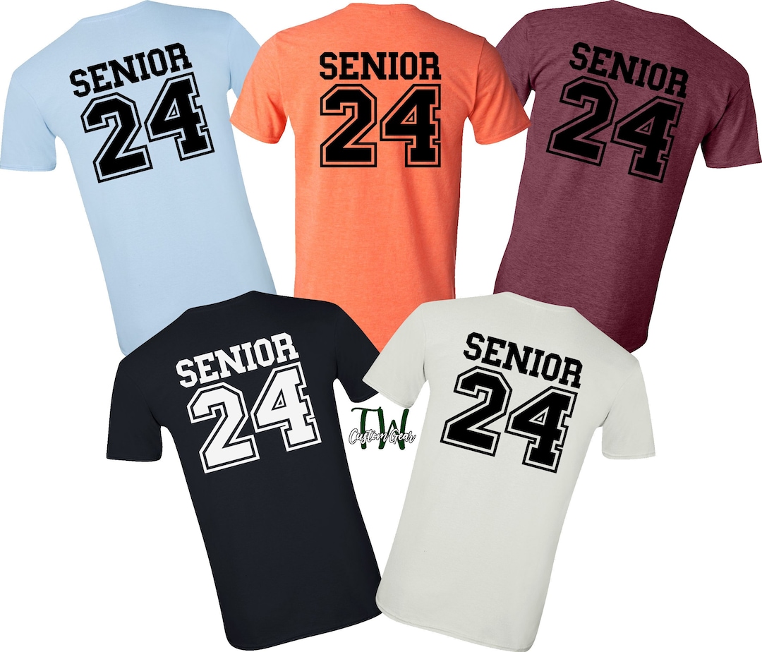 Class of 2024 Senior 24 Tshirt. Class of 2024 Shirt. Etsy