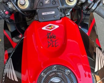 Ride or Die Vinyl Sticker for Bike,Motorbike, Car, Vehicle