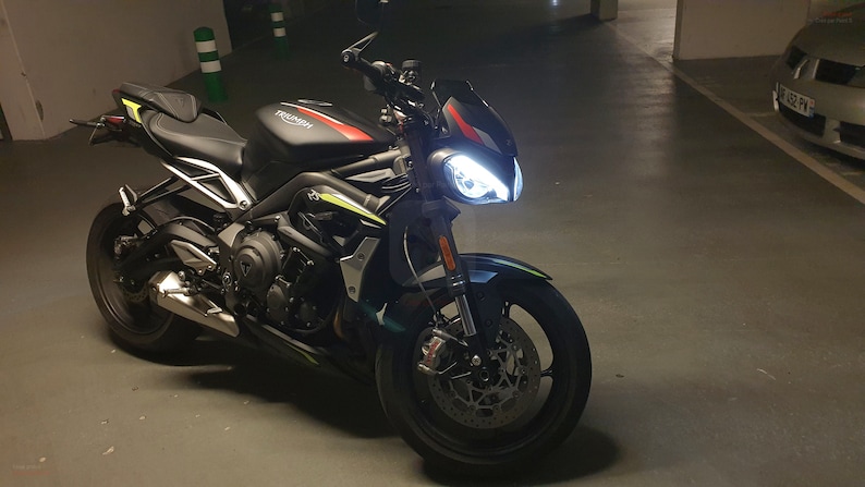 Zestaw osłon i dekoracji do triumph street triple 675 765 zdjęcie 4