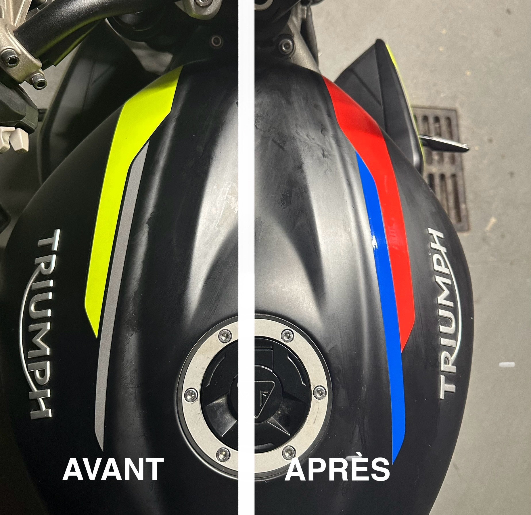 Kit Completo De Calcomanías Negro Rojo - Ducati Supersport 950 / 950S