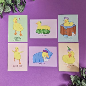 Duckling Waddles | Postcard | Stationery | Pen Pals | Snail Mail