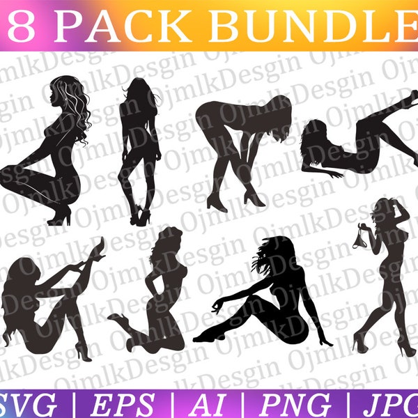 Sexy Women Svg Bundle, Ladies Body Svg, Sex Silhouette Svg, Erotic Woman Svg, Booty Svg, Sexy Lady Svg, Sexy Girls, Instant Download