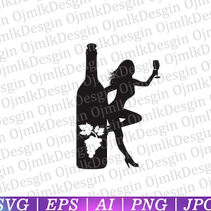 Sexy Frauen Svg, Ladies Body Svg, Sex Silhouette Svg, Erotik Frau Svg, Booty Svg, Sexy Lady Svg, Sofort Download