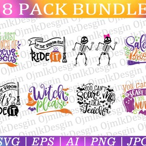 Halloween Svg Bundle, Halloween Svg, Witch Svg, Ghost Svg, Kürbis Svg, Halloween Vektor, Sarkastische Svg, Haloween Silhouette, lnstant Download