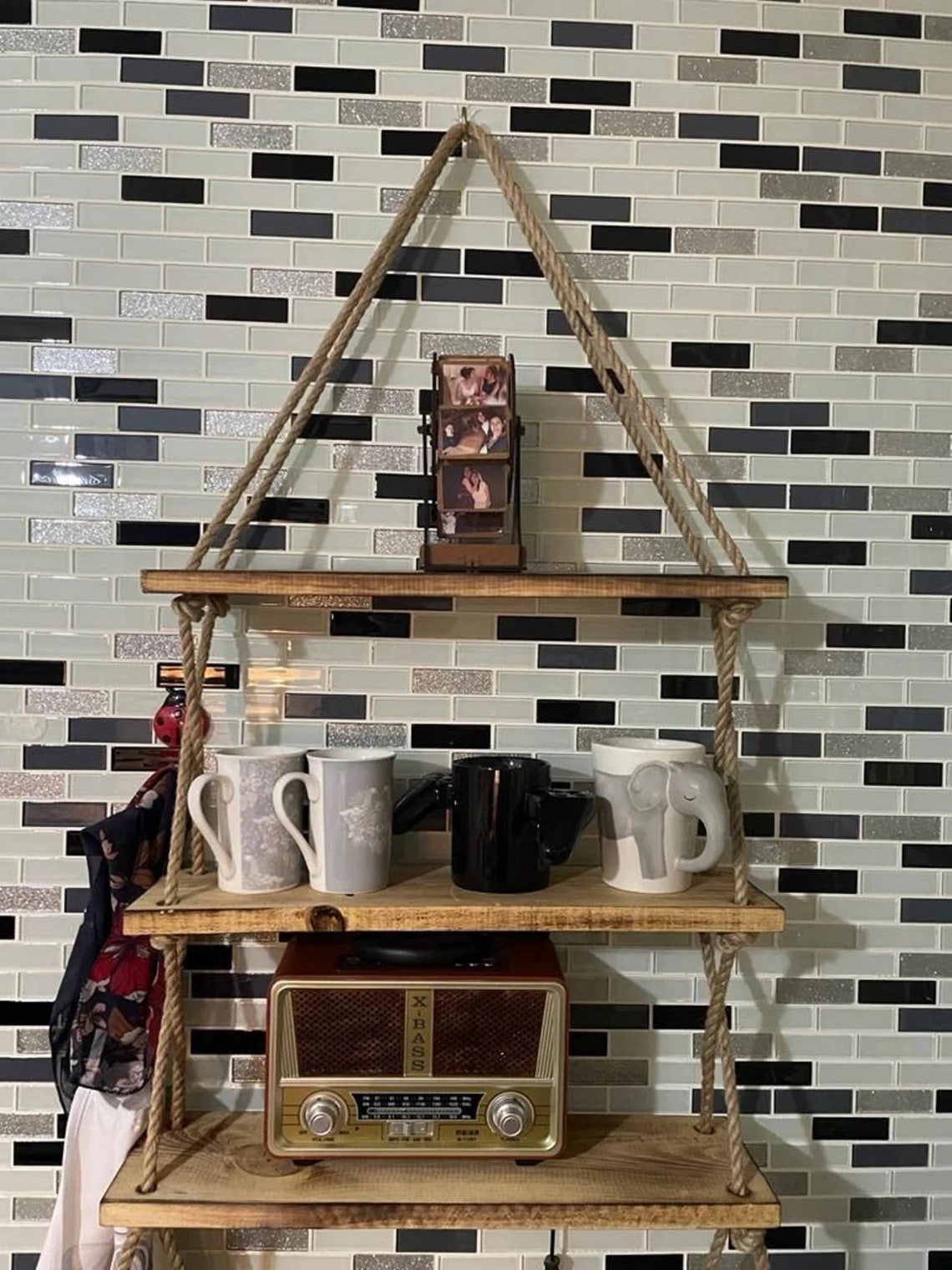 Floating Shelves Wood Bathroom Set of 3 Floating Shelf Wall Etsy