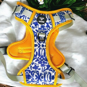 Cool Dog Harness | Pattern Dog Harness | Adjustable Dog Harnesses- XS-XL | No Pull Dog Harness | Puppy Harness | Dog Accessories|
