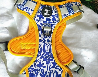 Patterned Dog Harness | Adjustable No-Pull Puppy Harness
