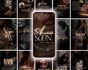 Coaching Instagram templates for Canva Digital Marketer Instagram templates Business coach Instagram, mindset coaching templates