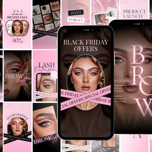Instagram Reel Cover | Instagram Reels | Instagram Post | Pink Instagram | Esthetician Instagram | Luxury Brand | Reel Templates | Youtube