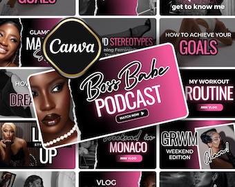 YouTube Thumbnails, Canva Templates, Editable Thumbnails, Thumbnail design, YouTube Branding, Editable Canva Thumbnails for YouTube