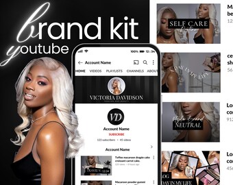 May include: A screenshot of a YouTube channel page with the name "Victoria Davidson, Fashion and Beauty". The channel has 123 subscribers and 45 videos. The channel's banner image is a photo of a woman with blonde hair. The channel's profile picture is a photo of the same woman. The channel's description is "Fashion and Beauty".