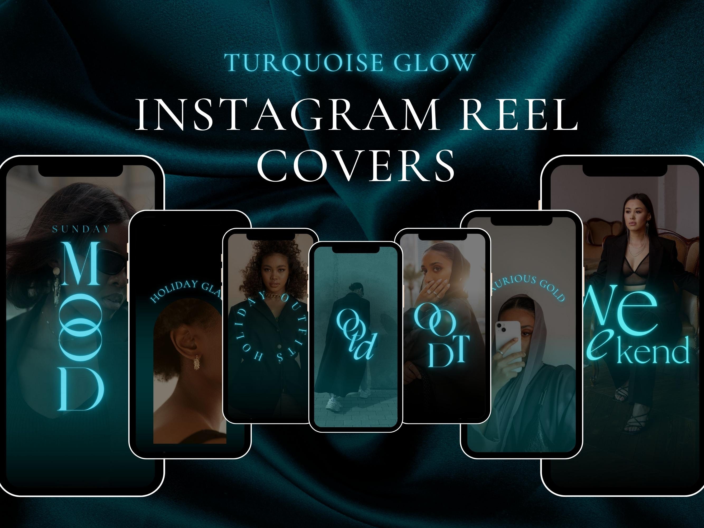 Instagram Reel and Story Templates Dark Preset Reel Cover