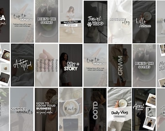 Instagram Reels Cover, IGTV Vorlagen für Canva, IGTV Covers, Instagram Story, Video Cover, Youtube Shorts, Tik Tok Video Cover, IG Vorlage