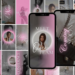 Instagram Template | Reel Cover | Canva Template | Instagram Video | Pink Instagram | Tik Tok | Instagram Reels | Video Template | Post