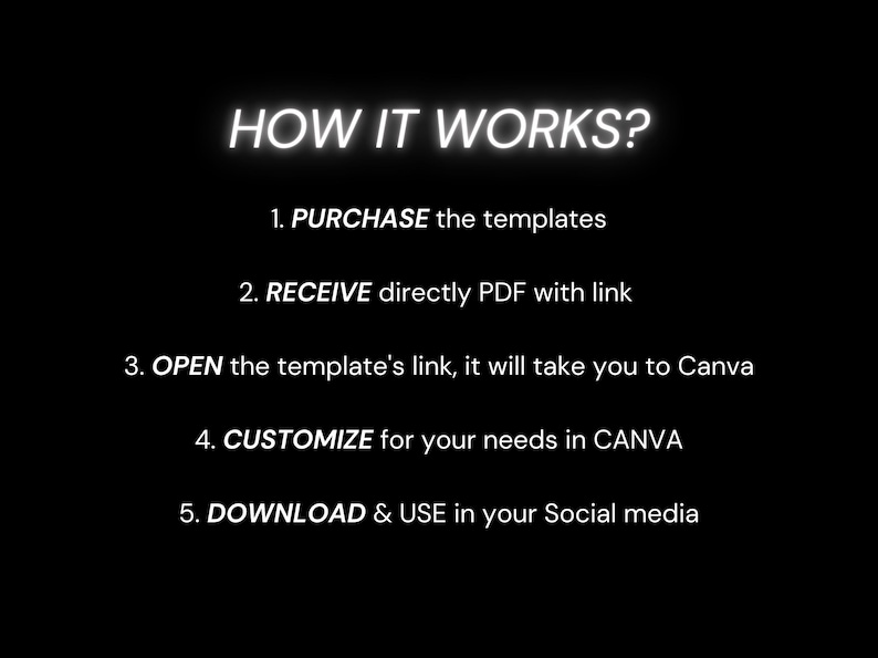 Mörk lyxig varumärkesbyggsats för företag – Canva Instagram-mallar för coacher bild 8