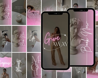Instagram-Vorlage | Reel Abdeckung | Kosmetikerin Marke | Ästhetische Bandhülle | Youtube Branding | Youtube Banner | Geschäft | Post Vorlage