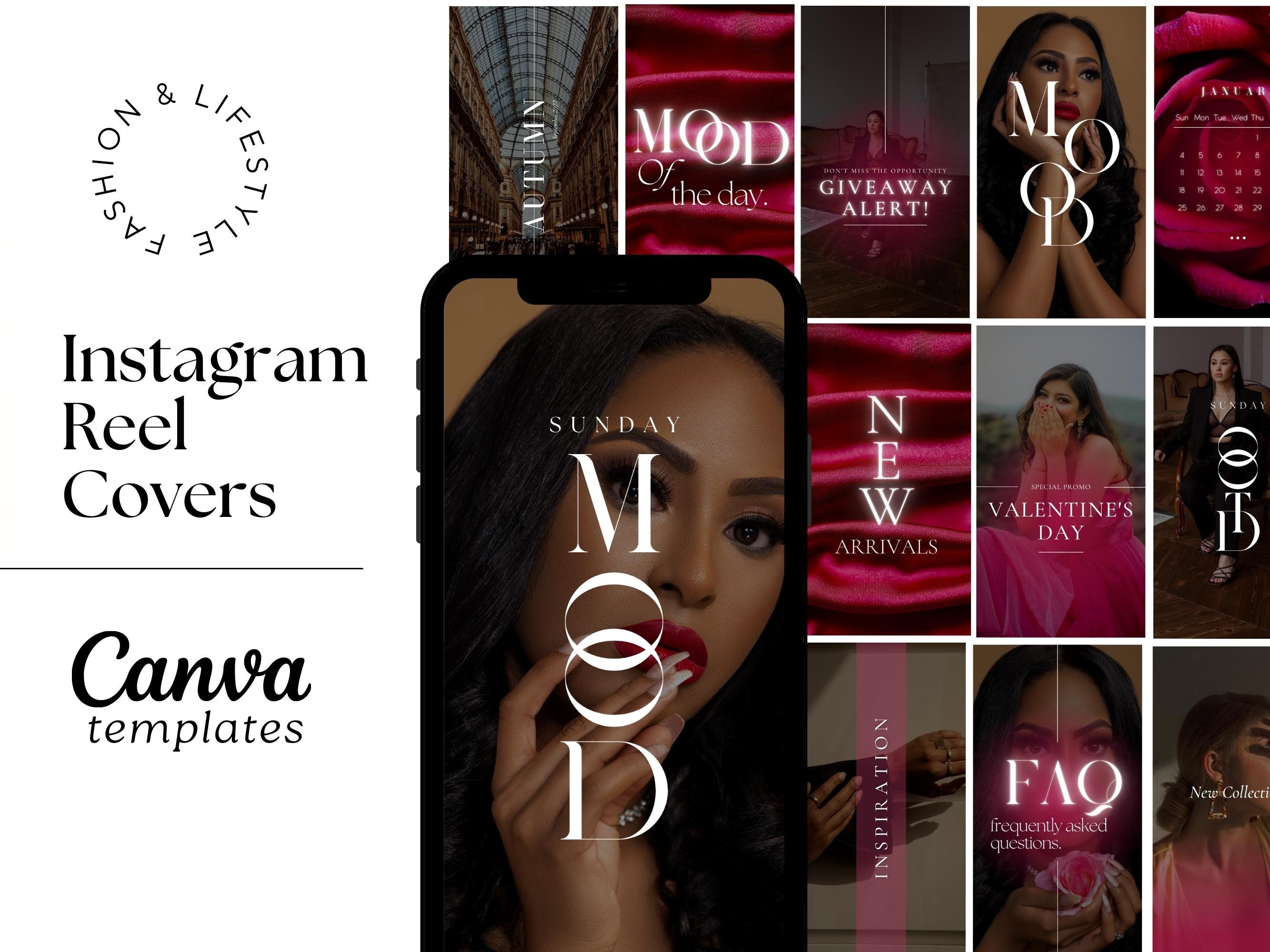 Instagram Reel Templates Minimal IG Reel Cover Template Modern IG Reels Instagram Reel Templates Minimal IG Reel Cover Template Modern IG Reels